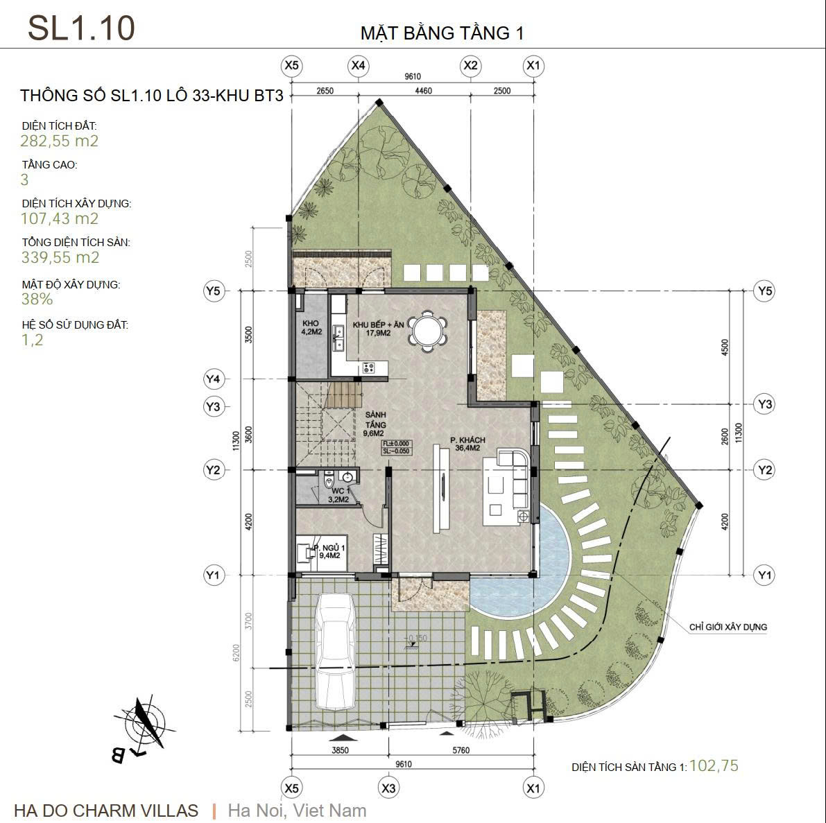 Hà Đô Charm Villas Giai đoạn 3 cập nhật tháng 9/2025