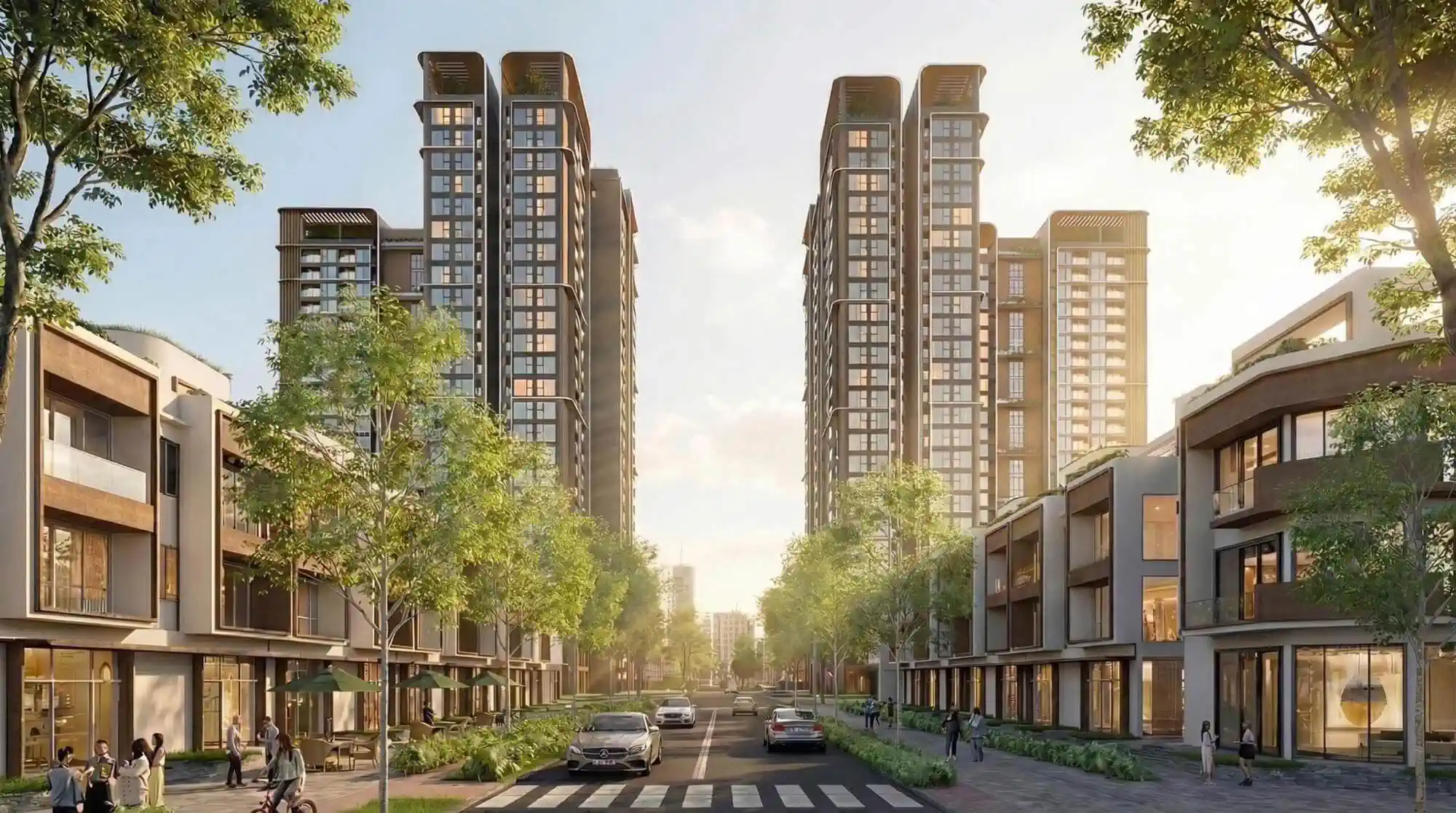 Phối cảnh The Vista Văn La - Hà Đông