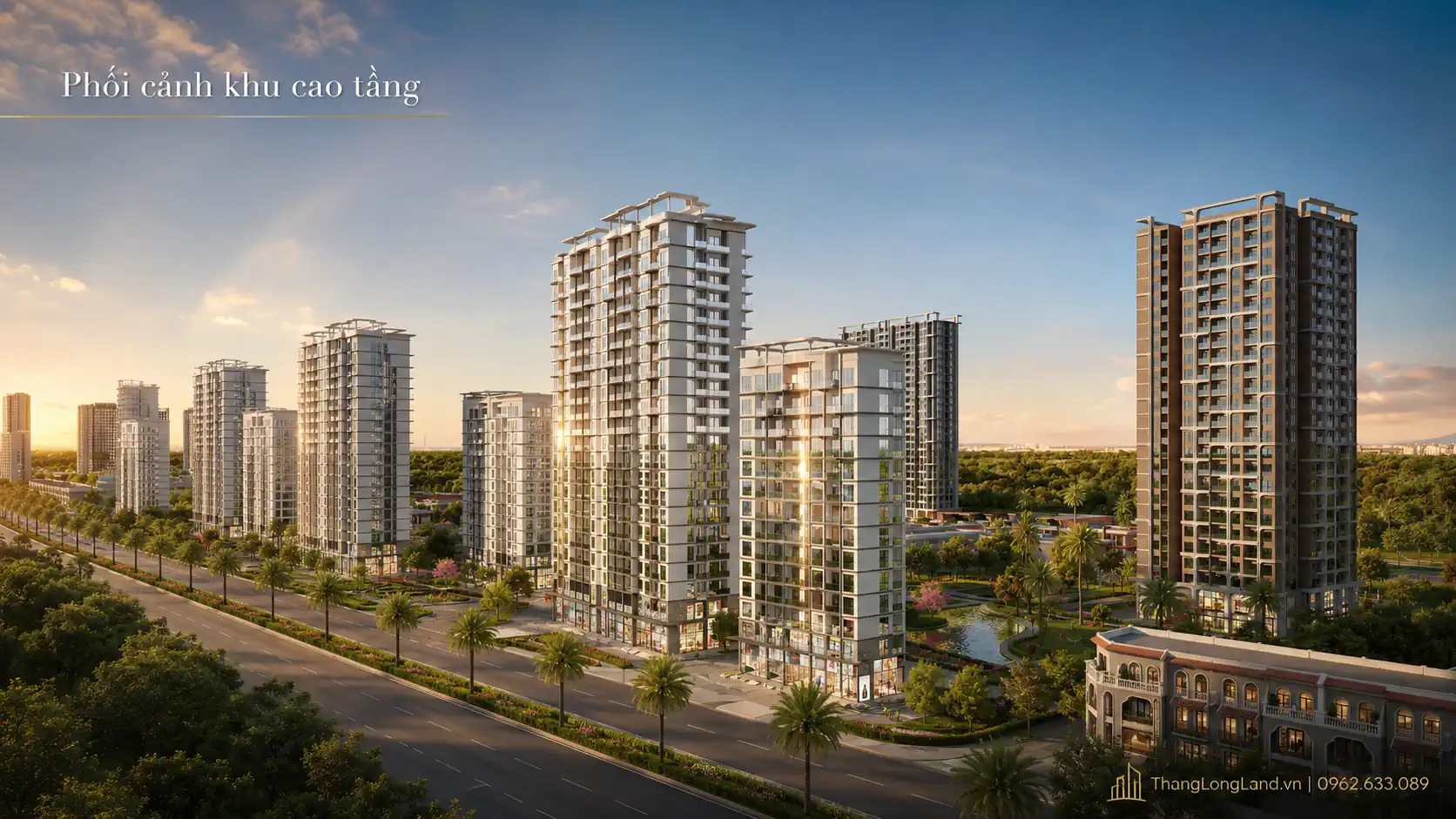 Phối cảnh 3D dự án Imperia Royal Island.