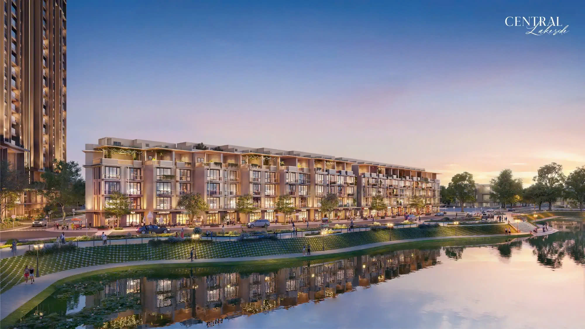 Phối cảnh 3D dự án Central Lakeside.